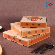 бесплатный образец изготовленный на заказ напечатал коробку гофрированной бумаги для пиццы 